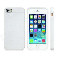 zachte case voor iPhone 5 / 5S - Wit